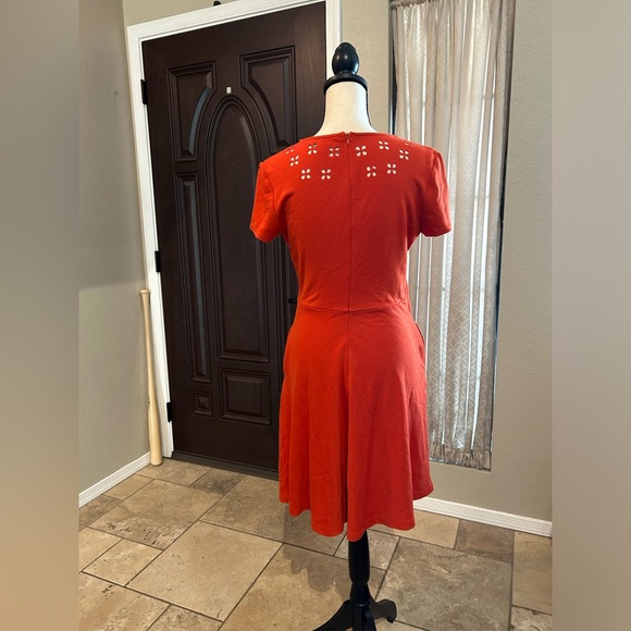 Fervour Tomato Red Cut Out Dress - Picture 7 of 16